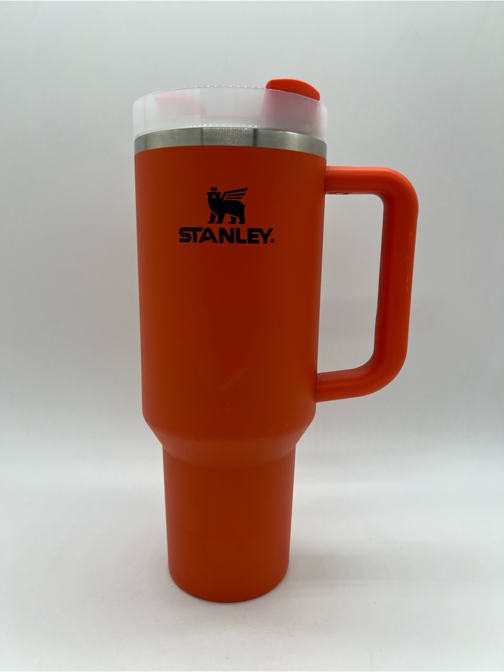 Stanley Bright Orange Travel Mug with Handle 40 ounces